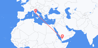 Voli dallo Yemen Per l'Italia