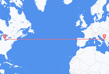 Detroit to Podgorica