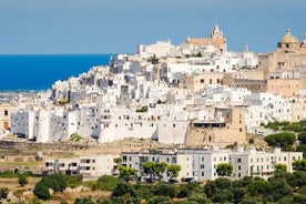 从巴里到 OSTUNI 和 CISTERNINO