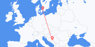 Bosnia & Herzegovina to Denmark
