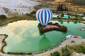 アンタルヤ発の熱気球パムッカレ