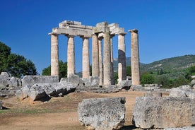 Ancient Corinth、Ancient Nemea、ワイナリー、一日ガイド付きプライベートツアー