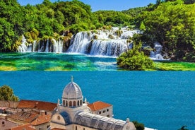 Krka vandfald og Sibenik, privat tur fra Sibenik