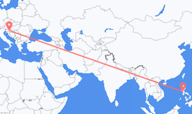 Croatia to the Philippines