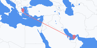 Flugfrá Sameinuðu arabísku furstadæmunumtil Grikklands