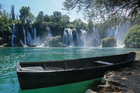 Privétour: Kravice-watervallen, Blagaj, Počitelj, Buna-kanaal, Skaywalk.