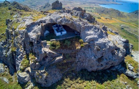 photo of view of Panagia Kakaviotissa,Lemnos Municipality Greece.