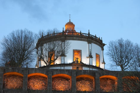 Photo of Evening at Augustinian monastery of Serra do Pilar in Vila Nova de Gaia, Portugal.