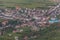 Photo of aerial view of Korenica village, Croatia.