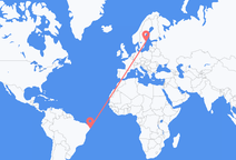 Flights from Recife to Stockholm