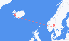 Flights from Oslo to Reykjavík