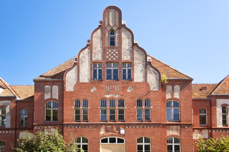 Photo of old building in kiel / germany.