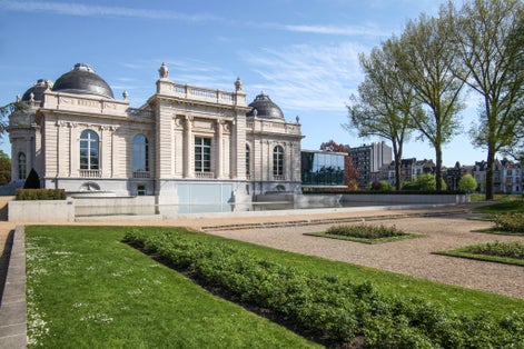 photo of view of Museum 'La Boverie' in the city of Liège, Belgium.