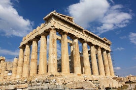 Points forts d'Athènes et visite privée au coucher du soleil et visite audio au Cap Sounion