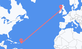 Flights from Sint Maarten to Northern Ireland