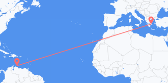 Curaçao to Greece