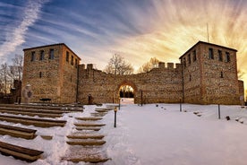 Tour invernale con GPS e audioguida al monastero di Rila e alle piramidi di Stob da Borovets