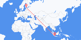 Indonesia to Finland