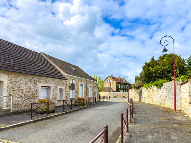 Photo of Street view of Limoges-Fourches in France.