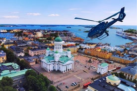 Helikoptertur i Helsingfors