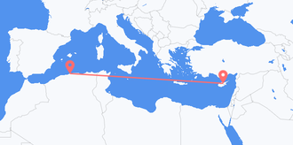 Algeria to Cyprus