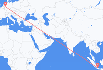 Flug frá Jakarta til Düsseldorf