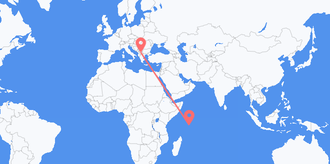 Seychelles to North Macedonia