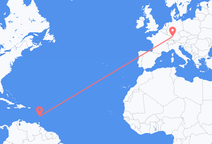 Flights from Saint Lucia to Stuttgart