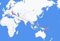 Flyrejser fra Honiara til Constanta