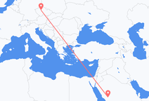 Flights from Medina to Prague