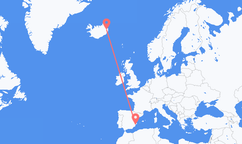 Flights from Alicante to Egilsstaðir