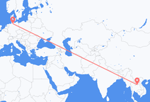 Flights from Vientiane to Hamburg