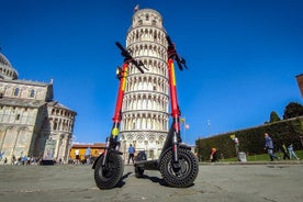 Pisa E-Scooter Självguidad tur (med ljudguide)