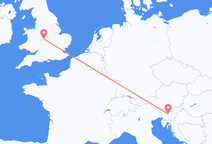 Ljubljana to Birmingham