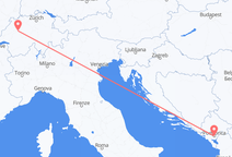 Flyrejser fra Podgorica, Montenegro til Bern, Schweiz