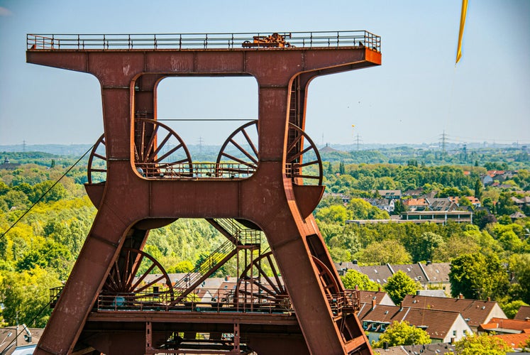 photo of view of Essen, Germany.