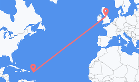 Vuelos de San Cristóbal y Nieves a Inglaterra