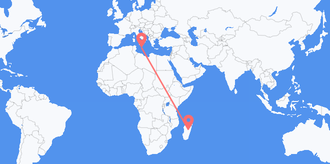 Madagascar to Malta