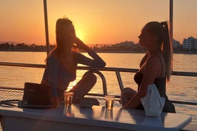 Larnaca: Sunset Cruise with a Glass of Wine