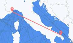 Train tickets from Ceriale to Brindisi