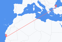 Flug frá Nouakchott til Istanbúl