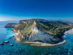 Photo of aerial view of Cagliari, Sardinia, Italy.