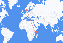 Flights from Moroni to Copenhagen