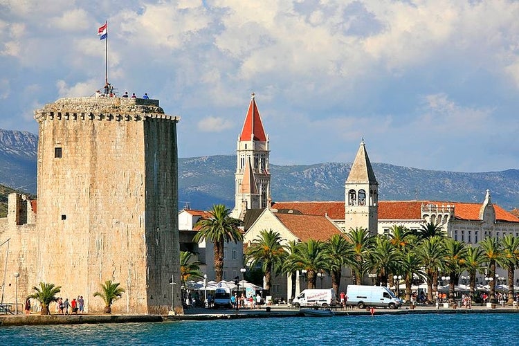 Photo of Kamerlengo Castle on Trogir , Croatia.