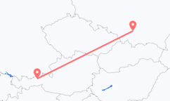 Train tickets from Marktgemeinde Jenbach to Krakow