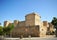 photo of medieval Castillo de Santiago in Sanlucar de Barrameda, Spain.