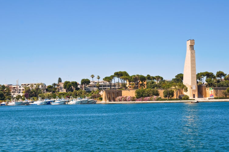 photo of view of Panoramic view of Brindisi. Puglia. Italy.