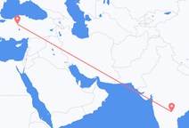 Hyderabad nach Ankara