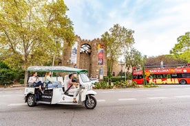 Tour of Historic Barcelona in Eco Tuk Tuk Private