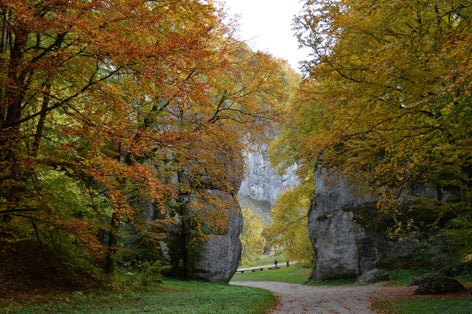 Kraków Gate (Polish: Brama Krakowska) is one of the few rock gates in Ojców National Park, Poland.